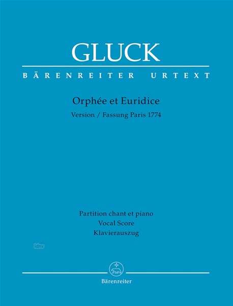 Orphée et Eur.Paris.,KA.BA2282-90 - Gluck - Books -  - 9790006419562 - 