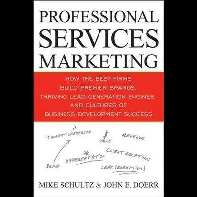 Cover for Mike Schultz · Professional Services Marketing (CD) (2020)