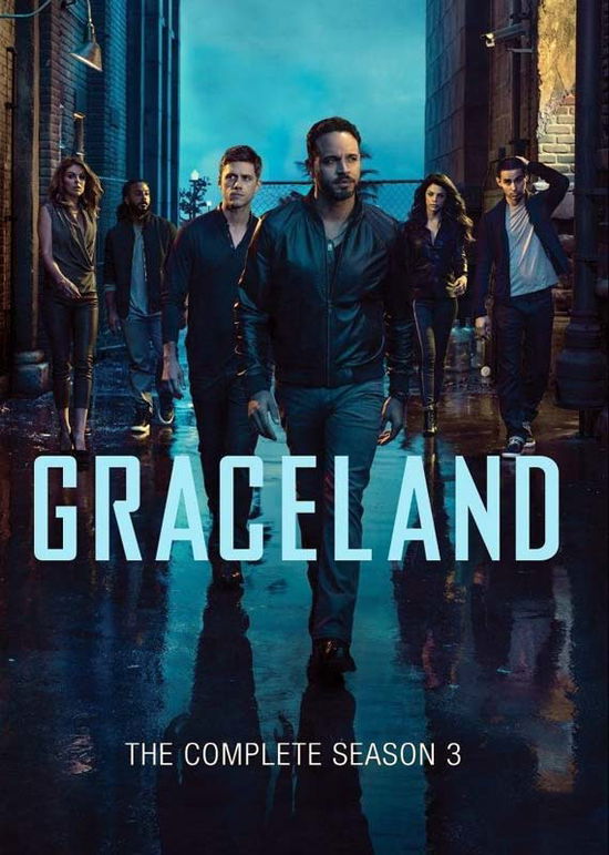 Cover for Graceland: Complete Season 3 (DVD) (2016)