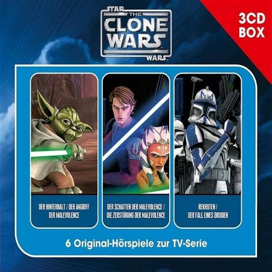 Cover for The Clone Wars · The Clone Wars - 3-cd Hörspielbox Vol. 1 (CD) (2013)