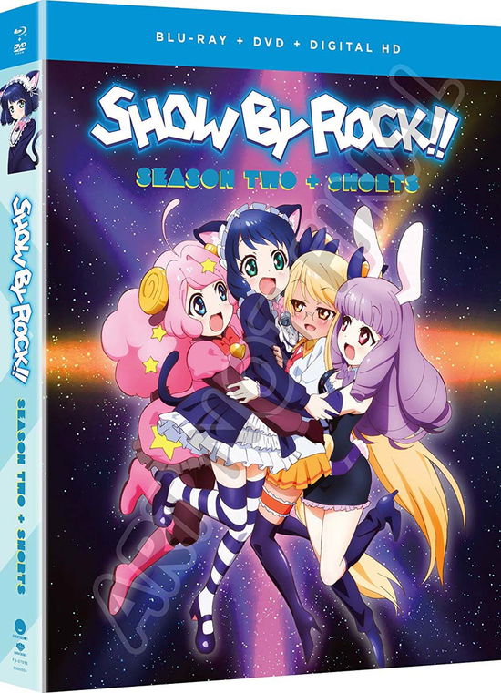 Show By Rock!! Season Two + Shorts [Blu-ray + DVD+ Digital] - Blu-ray - Films - Universal - 0704400070563 - 29 mei 2018