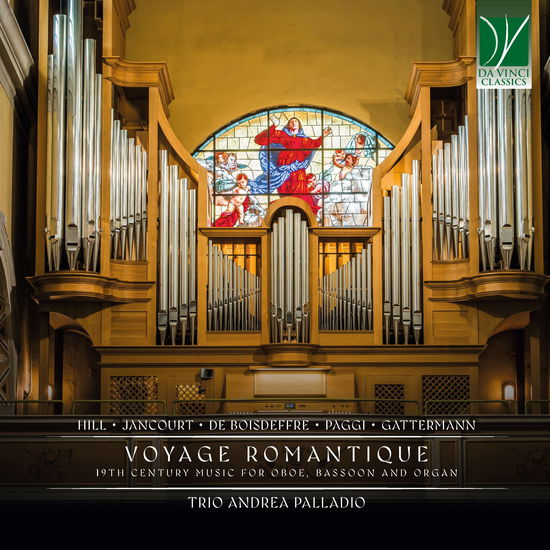 Cover for Trio Andrea Palladio · Voyage Romantique: 19th Century Music For Oboe, Bassoon And Organ (CD) (2025)