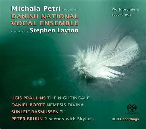 Cover for Petri / Layton / Danish National Vocal Ensemble · PETRI: The Nightingale (SACD) (2011)