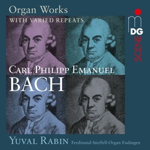 Organ Works with varied repeats MDG Klassisk - Yuval Rabin - Musikk - DAN - 0760623187563 - 11. november 2014