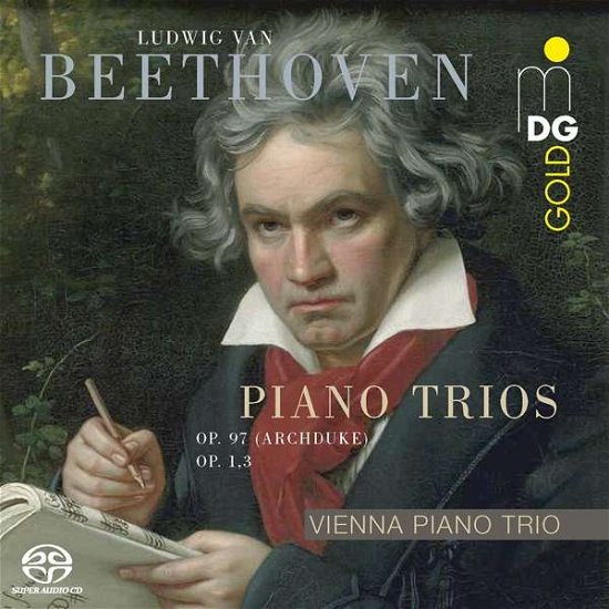 Beethoven: Klaviertrios Op. 97 (Archduke) & Op. 1.3 - Vienna Piano Trio - Musik - MDG - 0760623215563 - 13. marts 2020