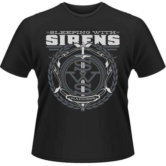 Sleeping With Sirens: Crest (T-Shirt Unisex Tg. XL) - Sleeping with Sirens =t-s - Outro - Plastic Head Music - 0803341469563 - 30 de abril de 2015