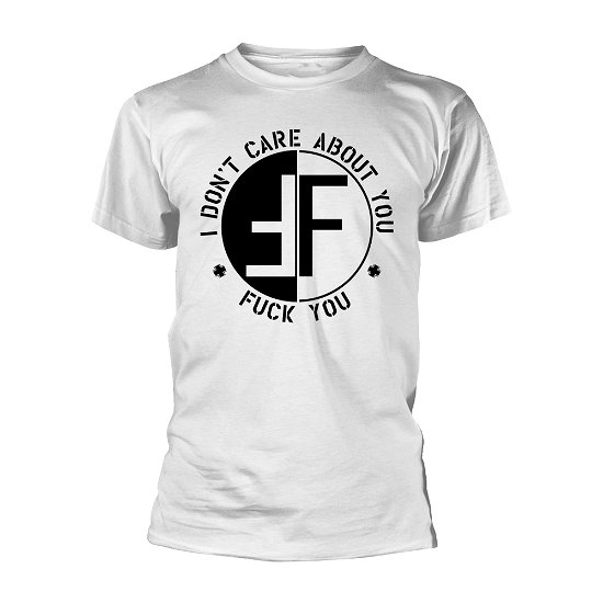 Cover for Fear · I Don't Care About You (T-shirt) [size S] [White edition] (2018)