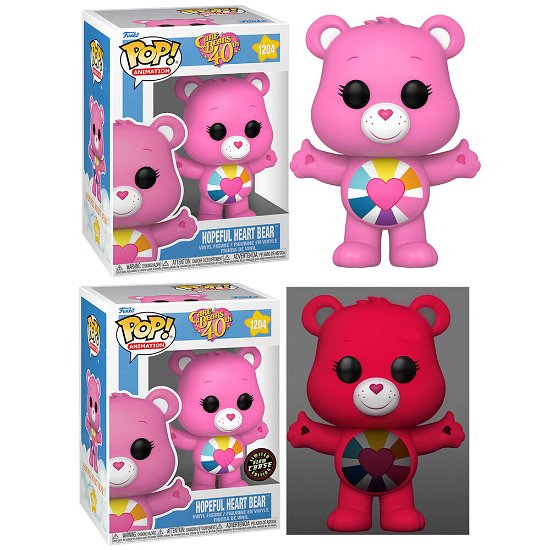 Care Bears 40th Anniversary- Hopeful Heart Bear (S - Funko Pop! Animation: - Merchandise - Funko - 0889698615563 - December 14, 2022