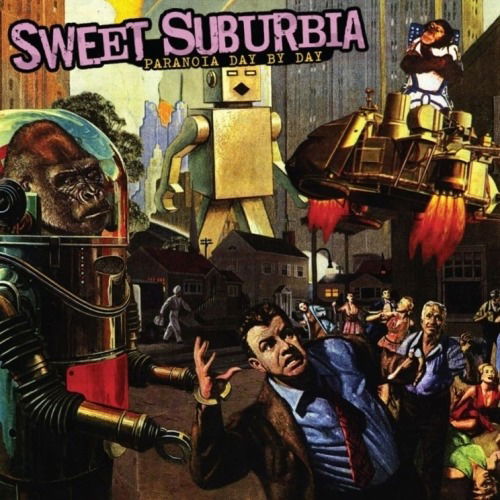 Cover for Sweet Suburbia · Paranoia Day By Day (LP) [Limited edition] (2020)