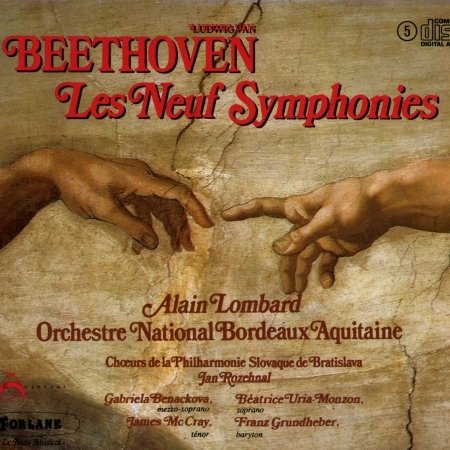 Cover for Alain Lombard · Beethoven - Les Neuf Symphonies (CD)