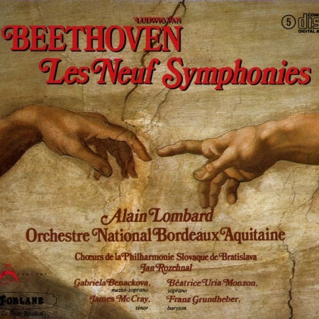 Beethoven - Les Neuf Symphonies - Alain Lombard - Muzyka -  - 3399245166563 - 