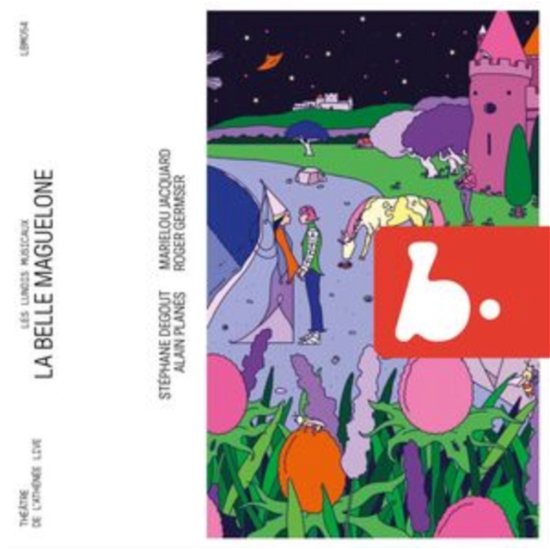 Cover for Alain Planes / Marielou Jacquard / Roger Germser / Stephane Degout · Brahms: La Belle Maguelone (Live) (CD) (2023)