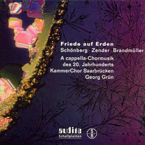 Cover for Schoenberg / Zender / Brandmu · Friede Auf Erden - A Cape (CD) (1998)