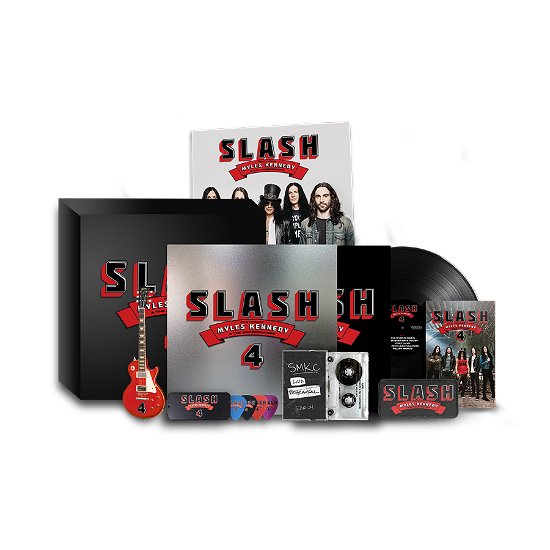 Cover for Slash · 4 (feat. Myles Kennedy and The Conspirators) (LP/CD/MC) [Deluxe edition] (2022)