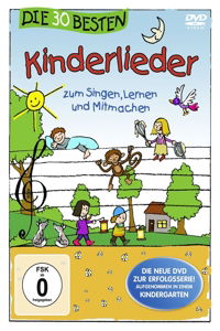 Cover for Simone Sommerland,karsten Glück &amp; Die Kita-frösche · Die 30 Besten Kinderlieder (DVD) (2017)