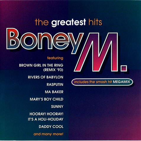 Cover for Boney M · The Greatest Hits Boney M.. (CD) (1993)