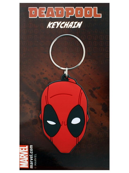 (Face) (Portachiavi Gomma) - Marvel: Deadpool - Gadżety - PYRAMID - 5050293385563 - 7 lutego 2019