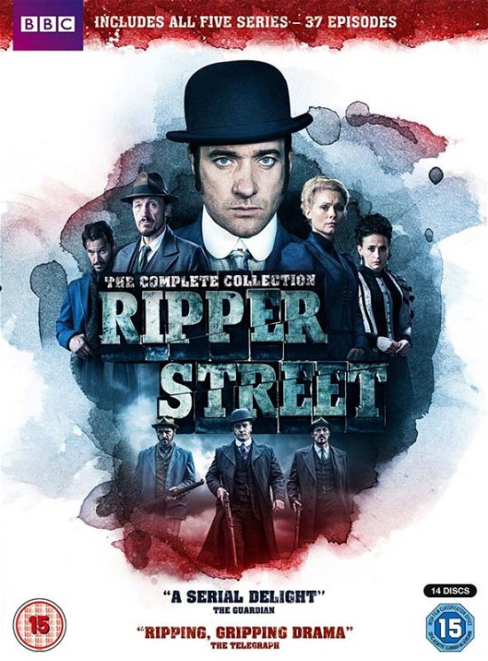 Cover for Ripper Street S15 Bxst · Ripper Street Series 1 to 5 Complete Collection (DVD) (2017)