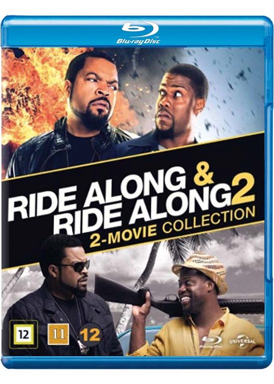 Cover for Ice Cube / Kevin Hart · Ride Along  + Ride Along 2 (Blu-ray) (2016)