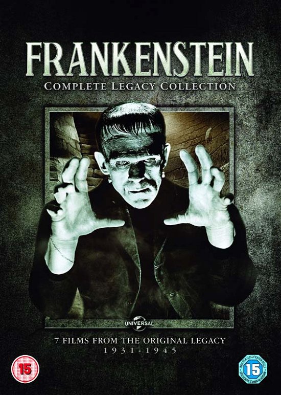 Cover for Frankenstein Comp Legacy Col. DVD · Frankenstein - Complete Legacy Collection (7 Films) (DVD) (2017)