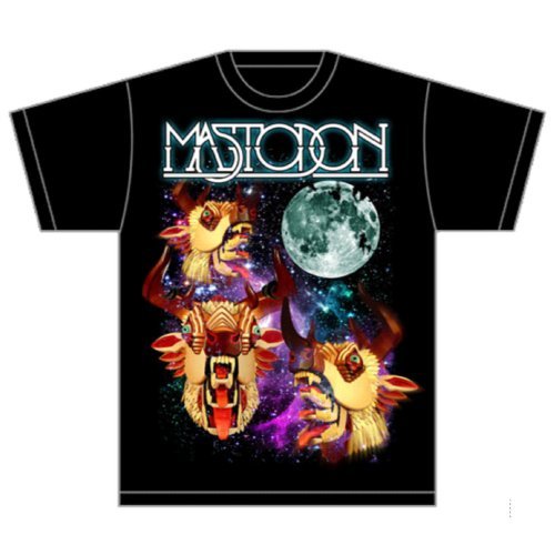 Mastodon Unisex T-Shirt: Interstellar Hunter - Mastodon - Produtos - Global - Apparel - 5055295360563 - 22 de julho de 2013