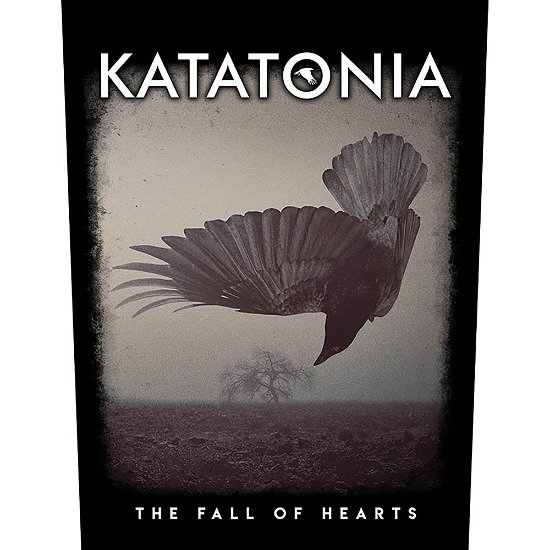 Katatonia · Katatonia Back Patch: Fall of Hearts (MERCH) [Black edition] (2020)