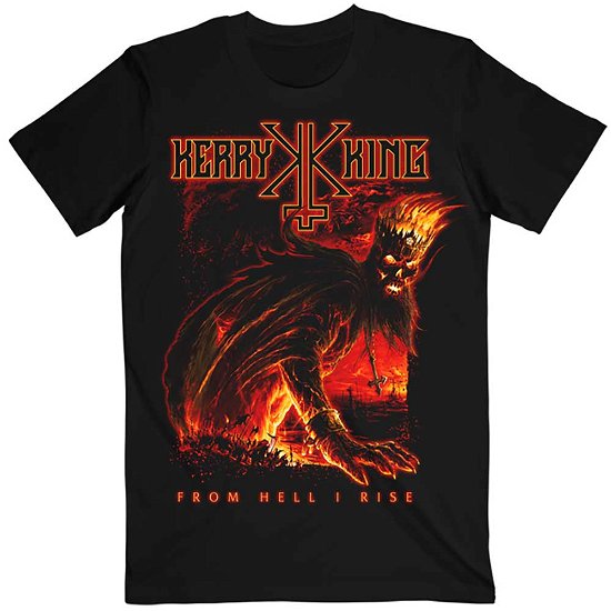 Kerry King Unisex T-Shirt: From Hell I Rise Hell King - Kerry King - Merchandise -  - 5056737241563 - 