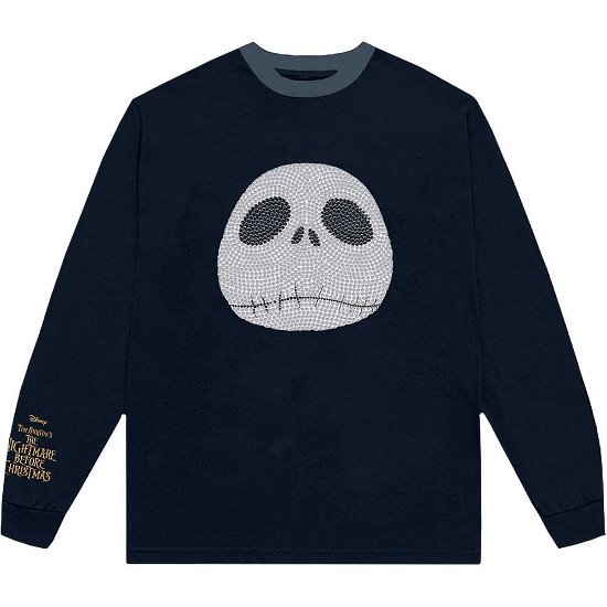 Cover for Nightmare Before Christmas - The · The Nightmare Before Christmas Unisex Long Sleeve T-Shirt: Rhinestone Jack (Embellished) (TØJ) [size S]