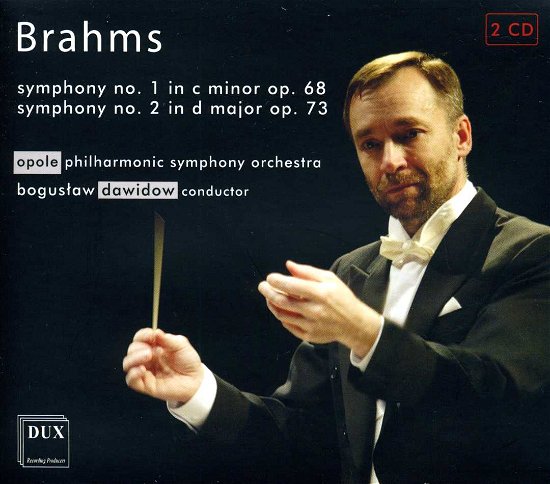 Cover for Brahms / Opole Philharmonic Sym Orch / Dawidow · Symphonies Nos 1 &amp; 2 (CD) (2000)