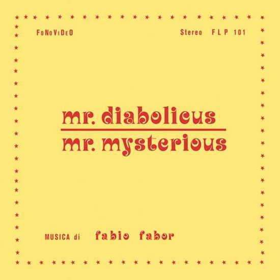 Cover for Fabor / Fabor · Mr. Diabolicus: Mr. Mysterious (LP) (2017)