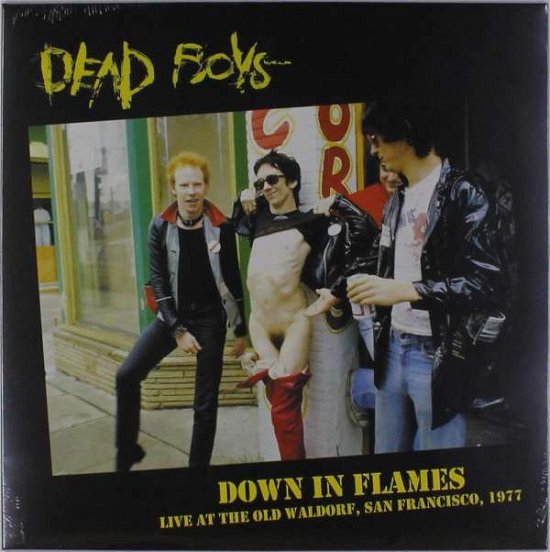 Cover for Dead Boys · Down in Flames; Live 1977 (CD) (2017)