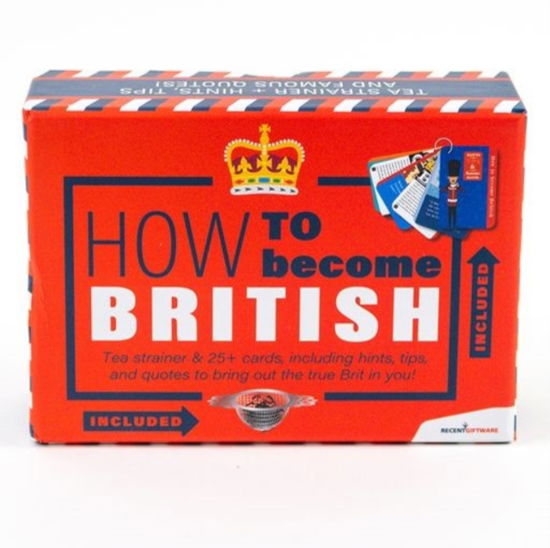 Cover for How to become British (Paperback Book) (2023)