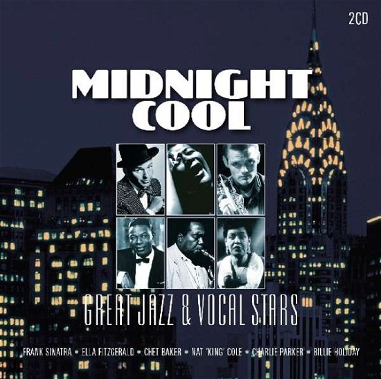 Midnight Cool - Great Jazz And Vocal Stars - V/A - Musiikki - FACTORY OF SOUNDS - 8719039003563 - torstai 1. maaliskuuta 2018