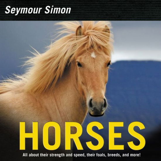 Cover for Seymour Simon · Horses: Revised Edition (Paperback Book) (2018)