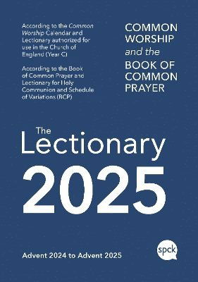 Cover for Spck · Common Worship Lectionary 2025 (Paperback Bog) (2024)