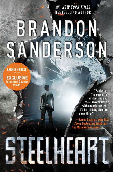 Cover for Brandon Sanderson · Steelheart (The Reckoners) (Innbunden bok) [First edition] (2013)