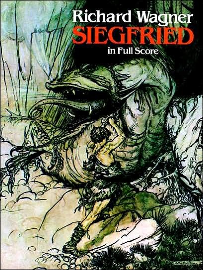 Siegfried in Full Score - Richard Wagner - Livres - Dover Publications - 9780486244563 - 1 mars 1983