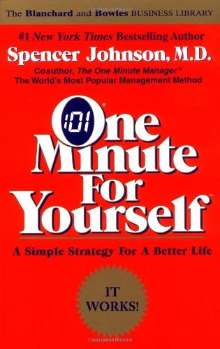 Cover for M.D. Spencer Johnson · One Minute for Yourself (Pocketbok) (1998)