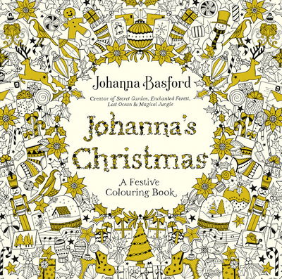 Cover for Christmas Colouring    Johanna Basford (Book) (2016)