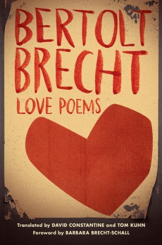 Cover for Bertolt Brecht · Love Poems (Hardcover Book) (2014)