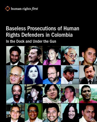 Cover for Andrew Hudson · Baseless Prosecutions of Human Rights Defenders in Colombia: in the Dock and Under the Gun (Paperback Bog) (2009)