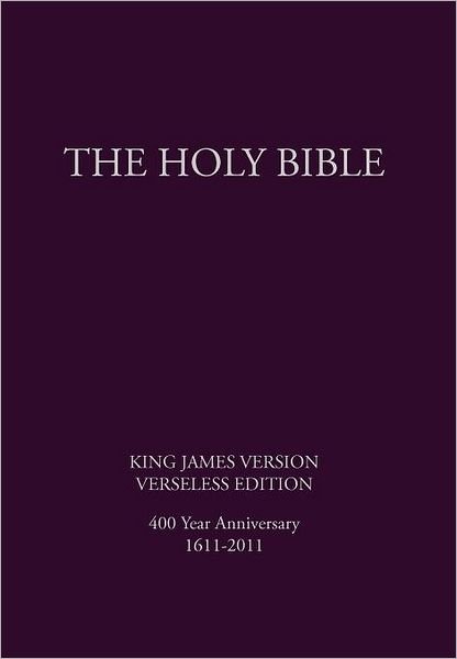Cover for G H Lee · The Holy Bible, King James Version, Verseless Edition (Inbunden Bok) (2011)