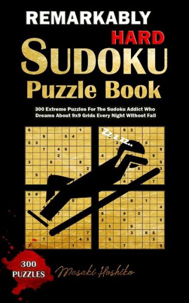 Cover for Masaki Hoshiko · Remarkably Hard Sudoku Puzzle Book (Paperback Book) (2019)