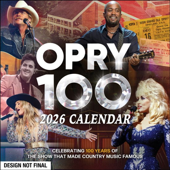 Cover for Grand Ole Opry · Grand Ole Opry 2026 Wall Calendar (Calendar) (2025)