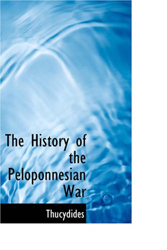 Cover for Thucydides · The History of the Peloponnesian War (Pocketbok) (2008)