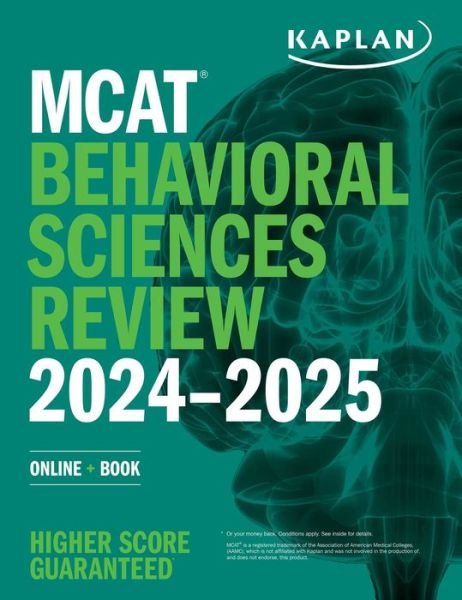 Cover for Kaplan Test Prep · MCAT Behavioral Sciences Review 2024-2025: Online + Book - Kaplan Test Prep (Taschenbuch) (2023)