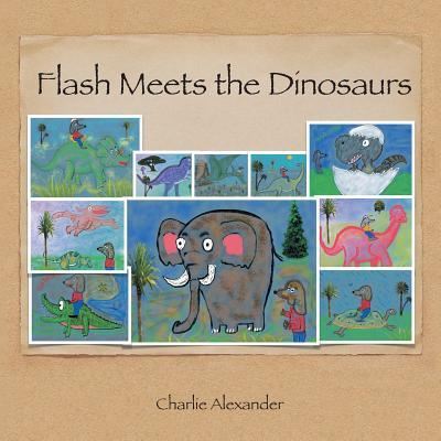 Cover for Charlie Alexander · Flash Meets the Dinosaurs (Paperback Book) (2017)