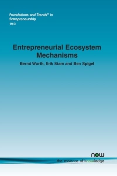 Cover for Bernd Wurth · Entrepreneurial Ecosystem Mechanisms (Book) (2023)