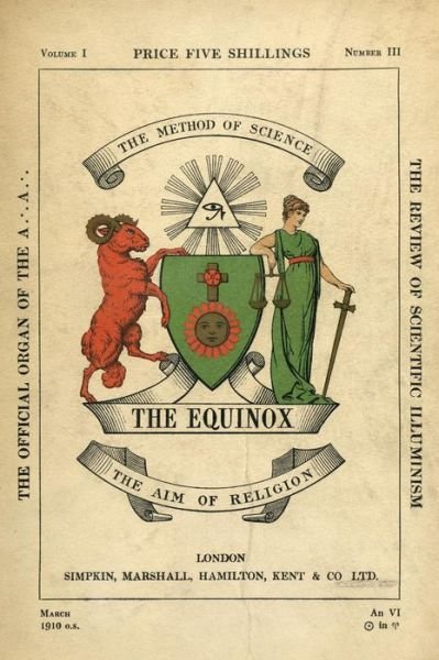 Cover for Crowley Aleister Crowley · The Equinox: Keep Silence Edition, Vol. 1, No. 3 (Gebundenes Buch) (2018)