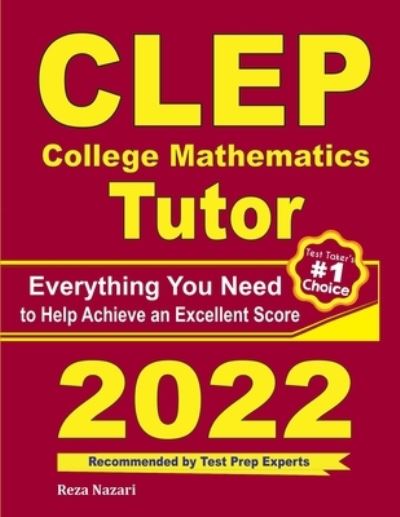 Cover for Ava Ross · CLEP College Mathematics Tutor: Everything You Need to Help Achieve an Excellent Score (Paperback Book) (2020)